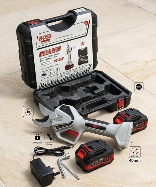 BOSS 198VF Wireless Electric Pruning Shears