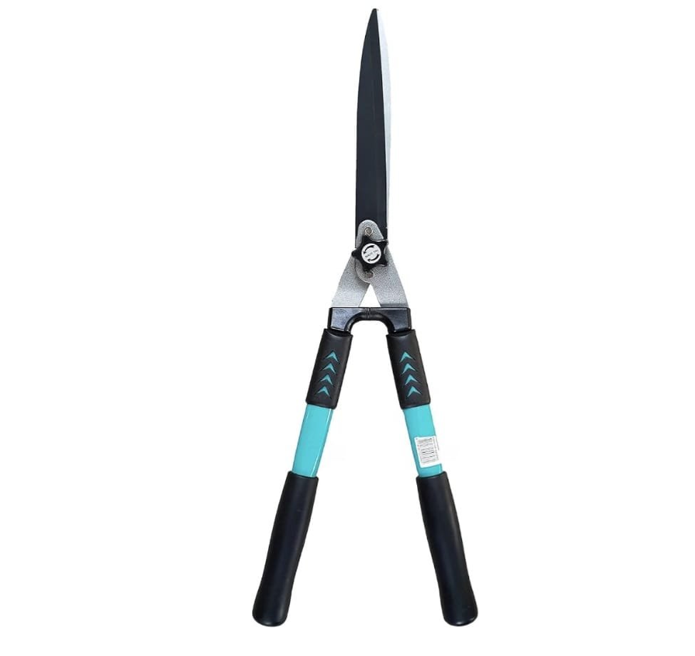 Heavy-Duty Manual Garden Hedge Shears & Bush Trimming Scissors
