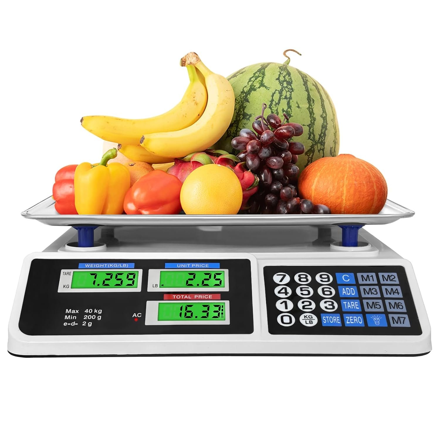 Digital Price Computing Retail Scale